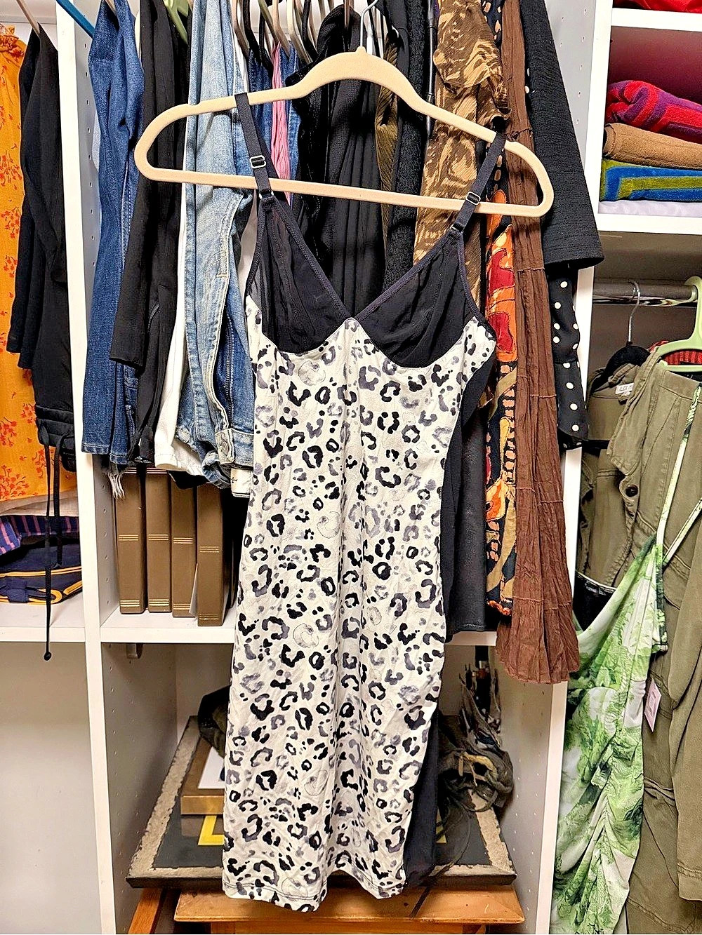 Fortnight Mini Dress Leopard Print